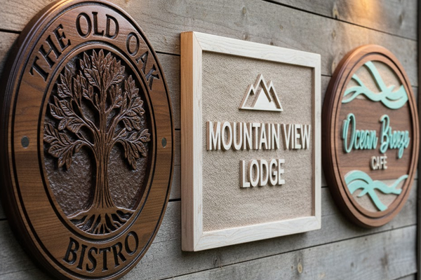 Carved & Sandblasted Signs