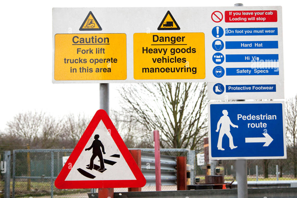 Hygiene and Safety Signs